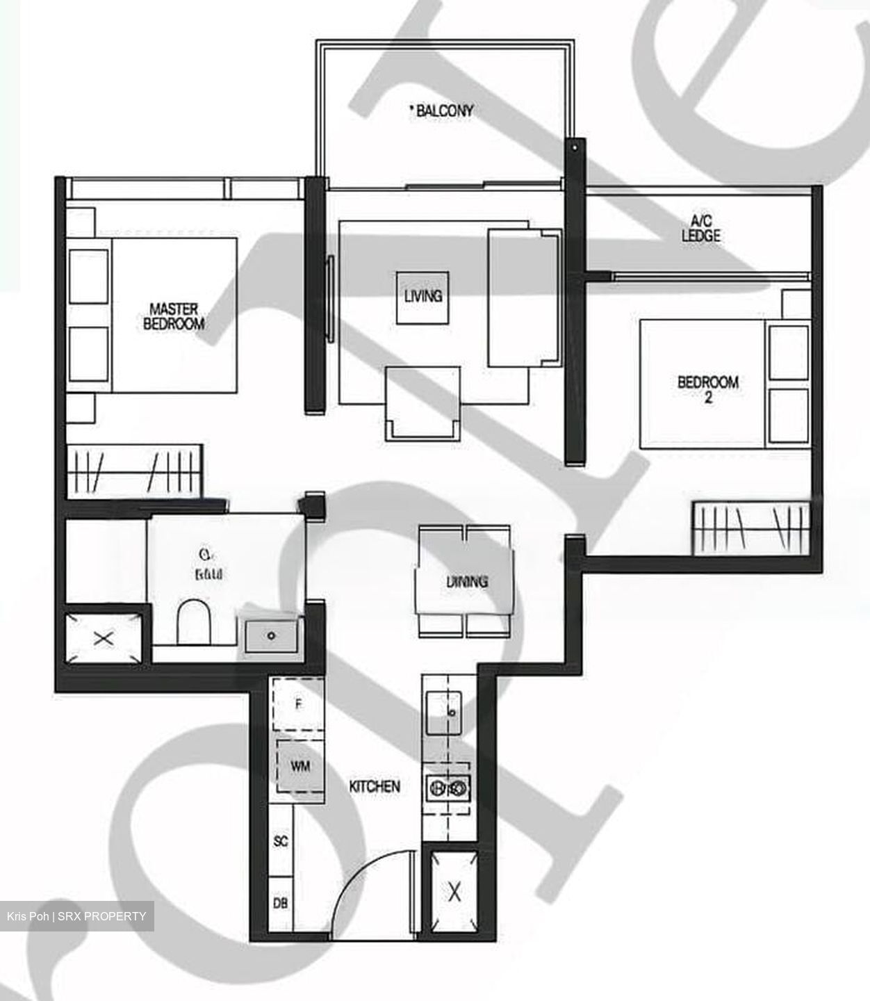 Midtown Modern (D7), Apartment #595751391